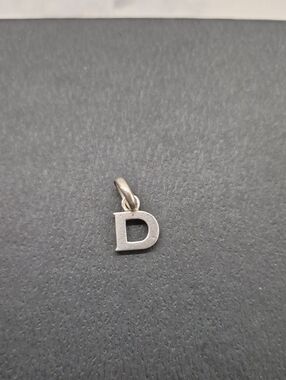 Links of London Sterling Silver 'D' Initial Charm Pendant
